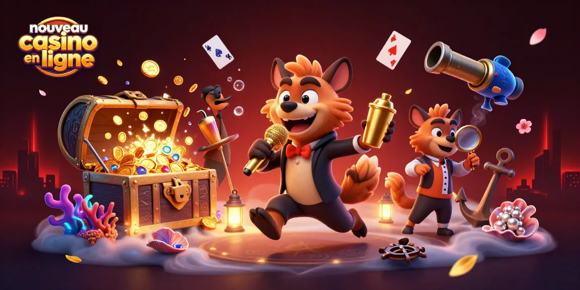 Jouez et gagnez sur un nouveau casino en ligne avec une ambiance animée et des jeux palpitants.