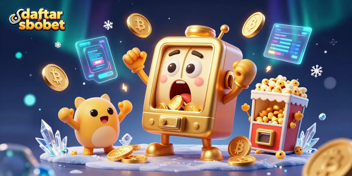 Engaging scene showcasing players hitting jackpots with daftar sbobet in a vibrant online casino atmosphere.